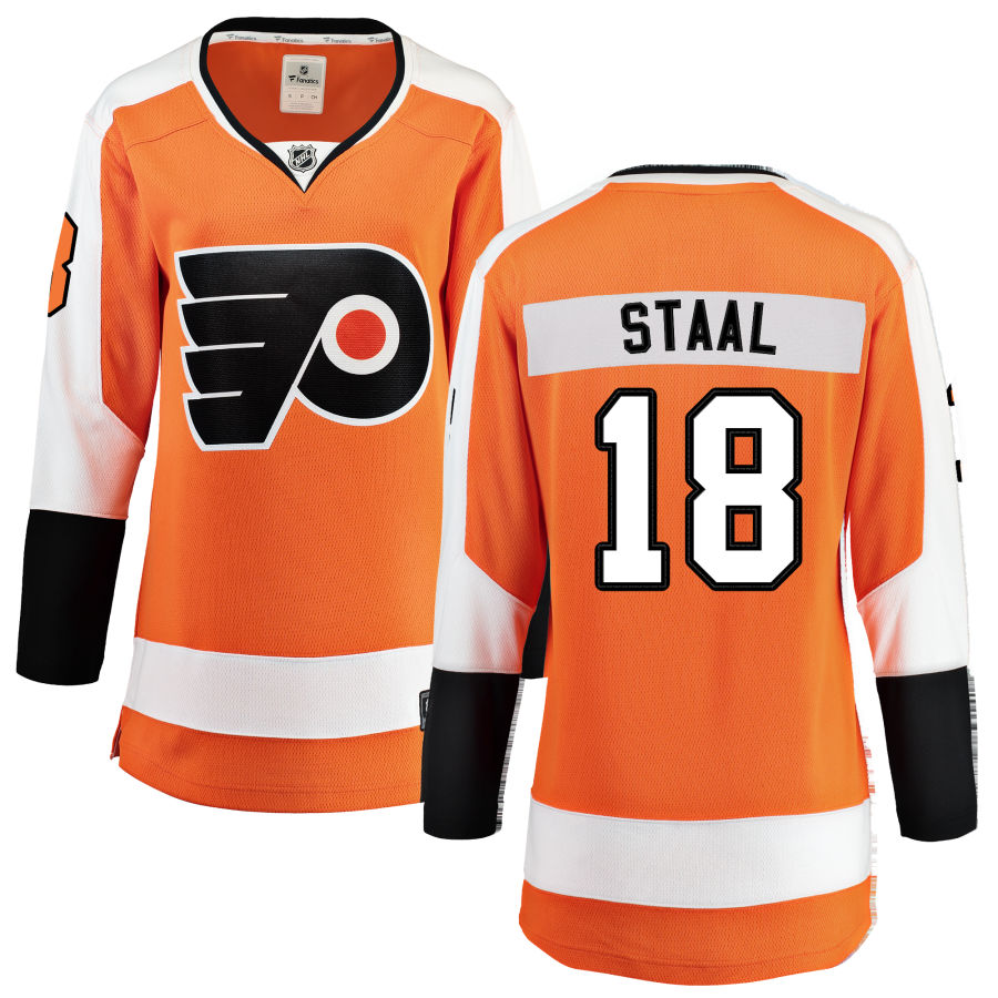 Marc Staal Philadelphia Flyers Fanatics Branded Women's Home Breakaway Jersey - Orange