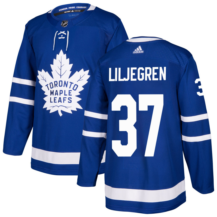 Timothy Liljegren Toronto Maple Leafs adidas Authentic Jersey - Blue