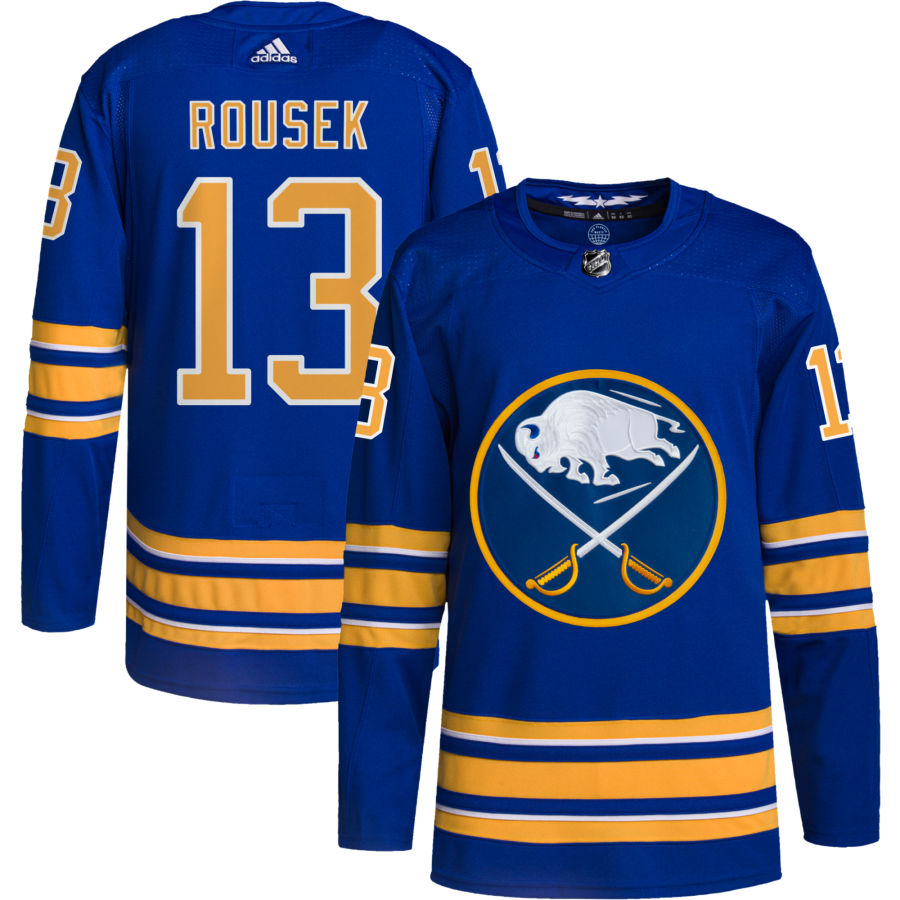 Lukas Rousek Buffalo Sabres adidas Home Authentic Pro Jersey - Royal