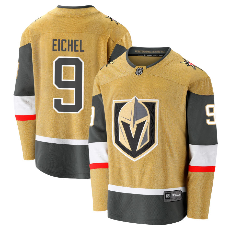 Jack Eichel  Vegas Golden Knights Fanatics Branded Home Breakaway Jersey -