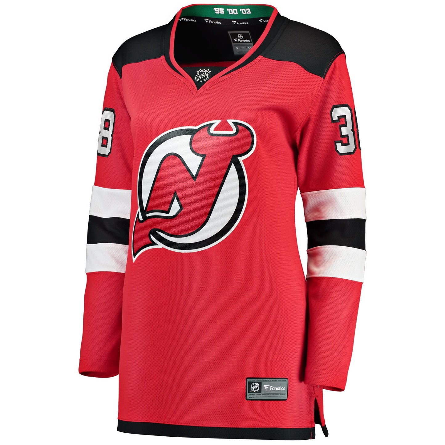 Frederik Gauthier New Jersey Devils Fanatics Branded Women's Home Breakaway Player Jersey - Red