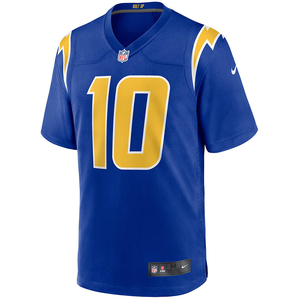 Men's Los Angeles Chargers Justin Herbert 2nd Alternate Game Jersey Royal