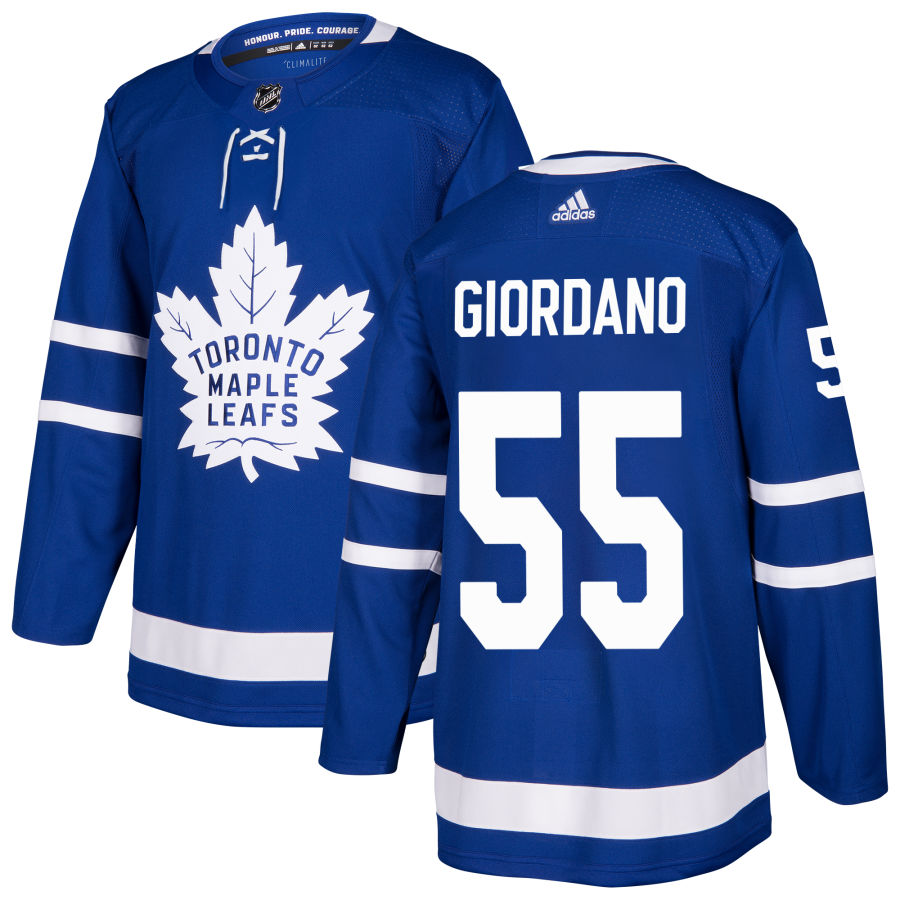 Mark Giordano Toronto Maple Leafs adidas Authentic Jersey - Blue