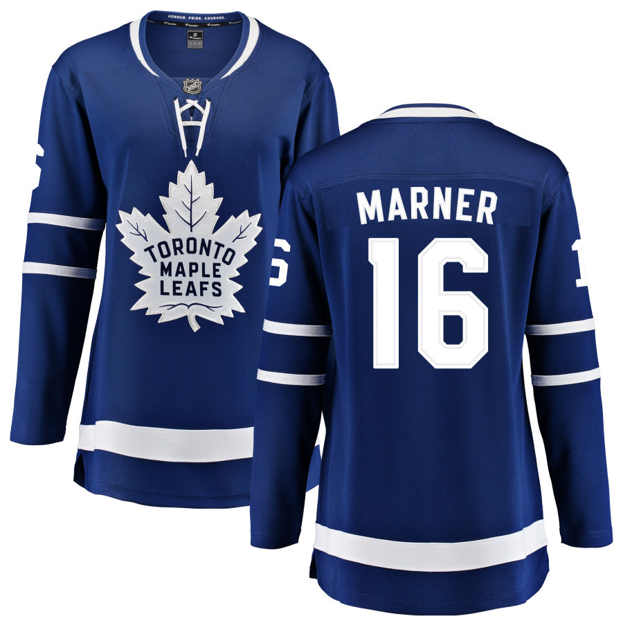 Mitch Marner Toronto Maple Leafs Fanatics Branded Women's Home Breakaway Jersey - Blue