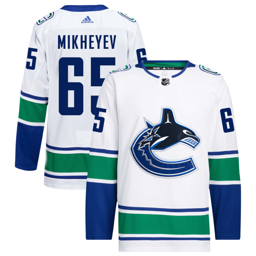 Ilya Mikheyev Vancouver Canucks adidas Away Primegreen Authentic Pro Jersey - White