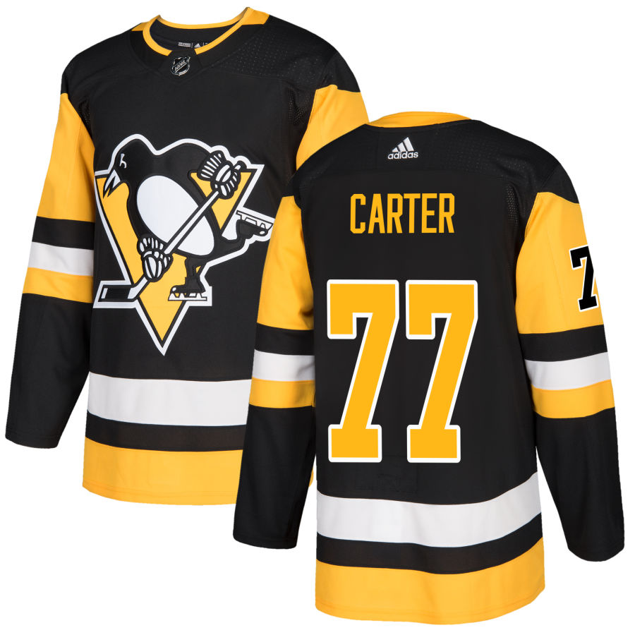 Jeff Carter Pittsburgh Penguins adidas Authentic Jersey - Black