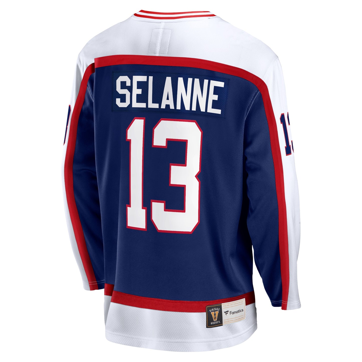 Teemu Selanne Winnipeg Jets Fanatics Branded Breakaway Retired Player Jersey - Navy