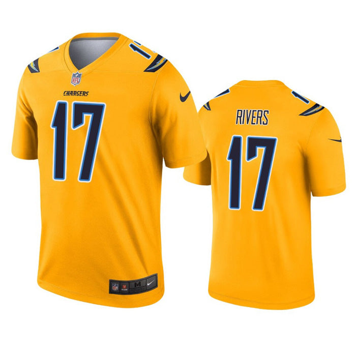 Youth San Diego Chargers Philip Rivers Inverted Legend Jersey - Gold