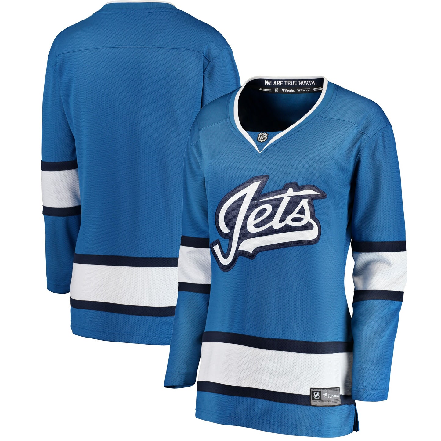 Winnipeg Jets Fanatics Branded Women's Alternate Breakaway Jersey - Blue
