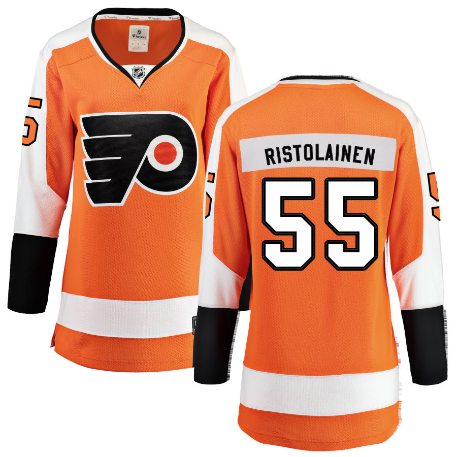 Rasmus Ristolainen Philadelphia Flyers Fanatics Branded Women's Home Breakaway Jersey - Orange