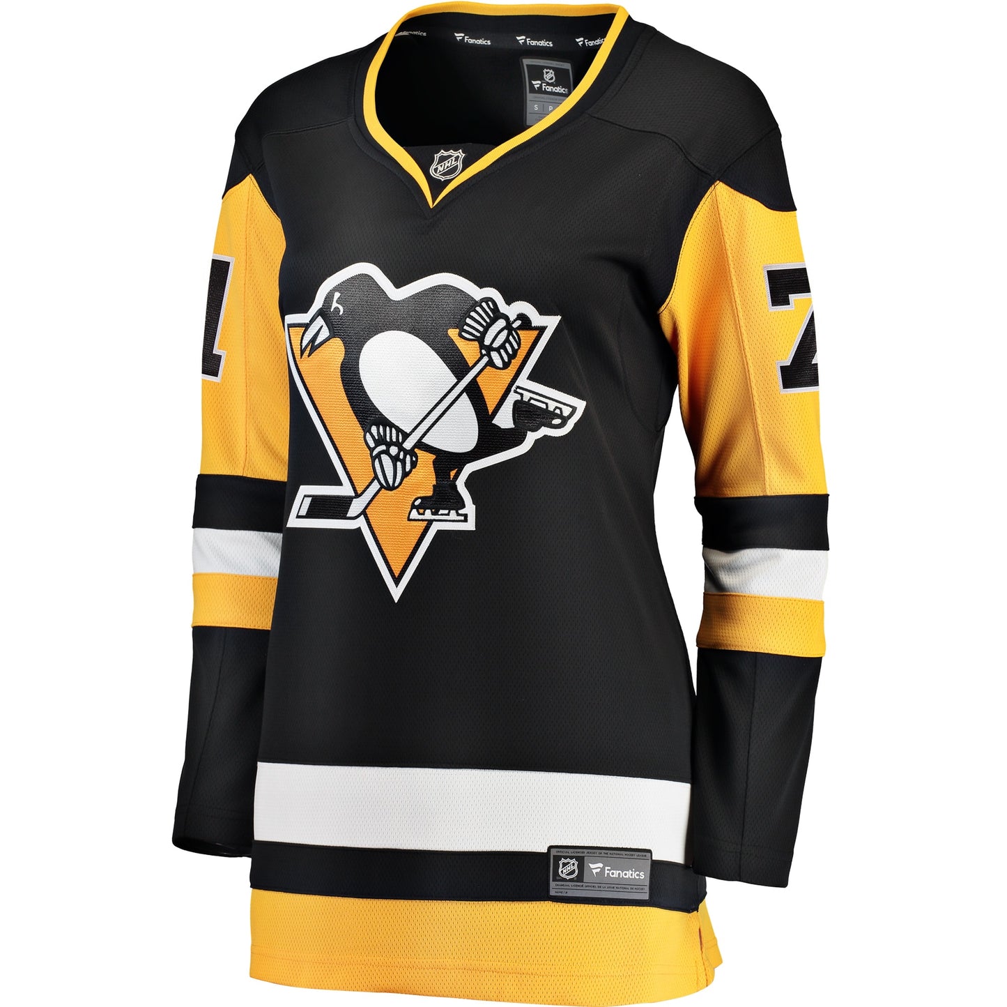 Evgeni Malkin Pittsburgh Penguins Fanatics Branded Women's Home Breakaway Player Jersey - Black