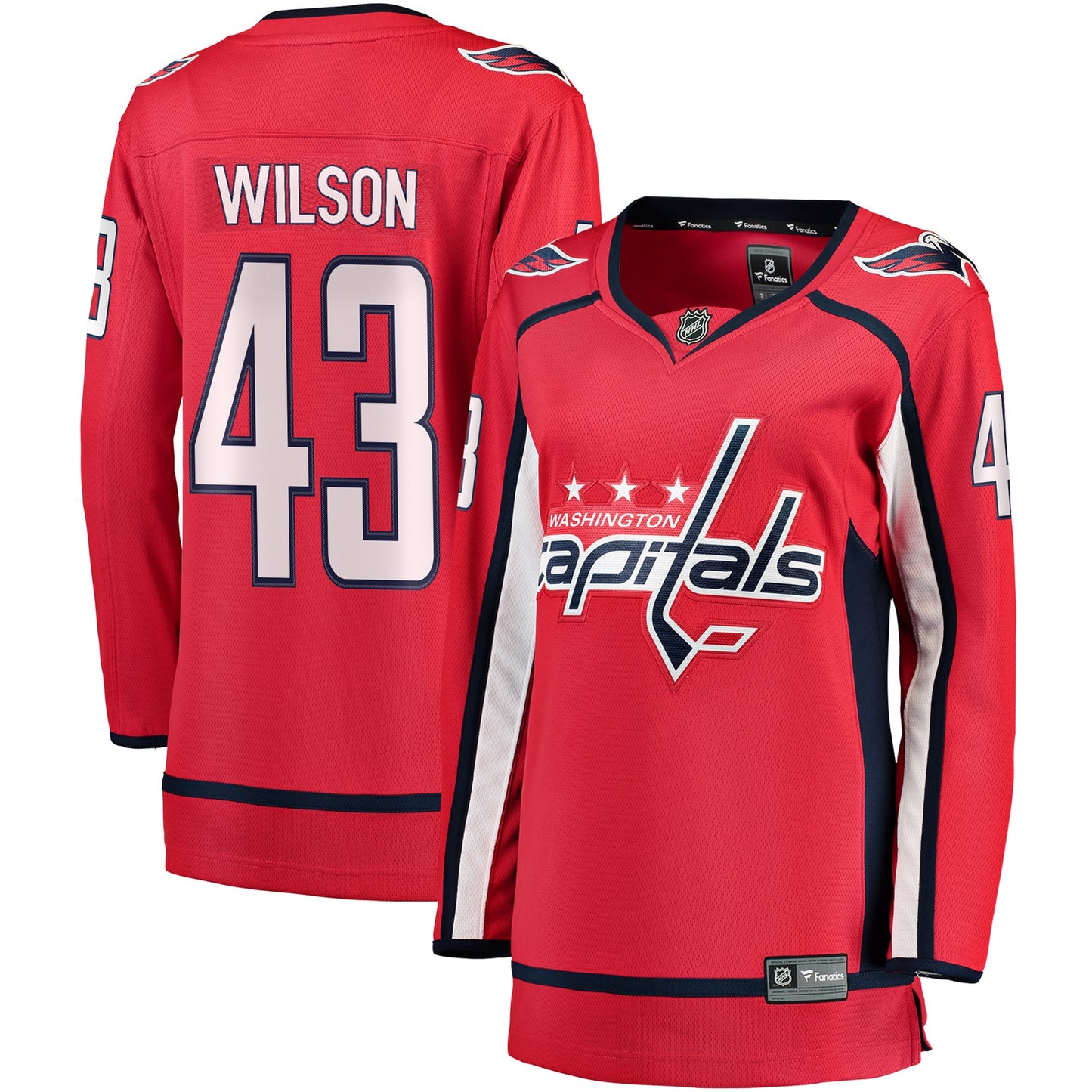 Tom Wilson Washington Capitals Fanatics Branded Women's Home Premier Breakaway Player Jersey - Red