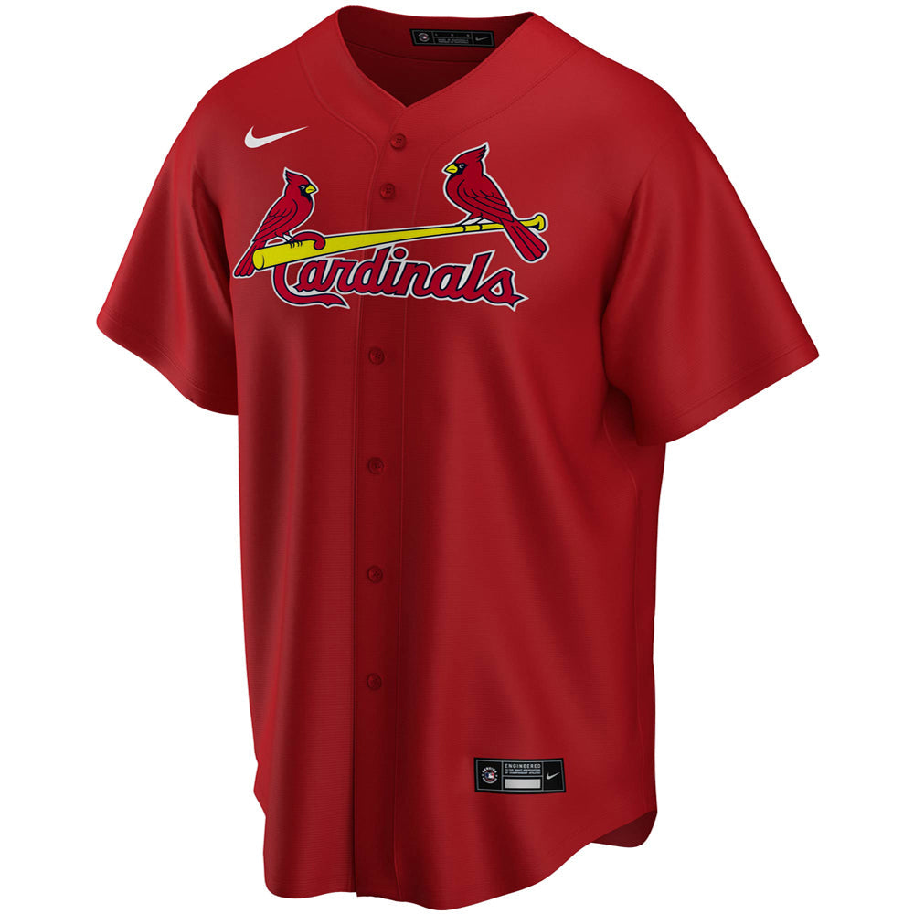 Youth St. Louis Cardinals Yadier Molina Alternate Player Jersey - Red