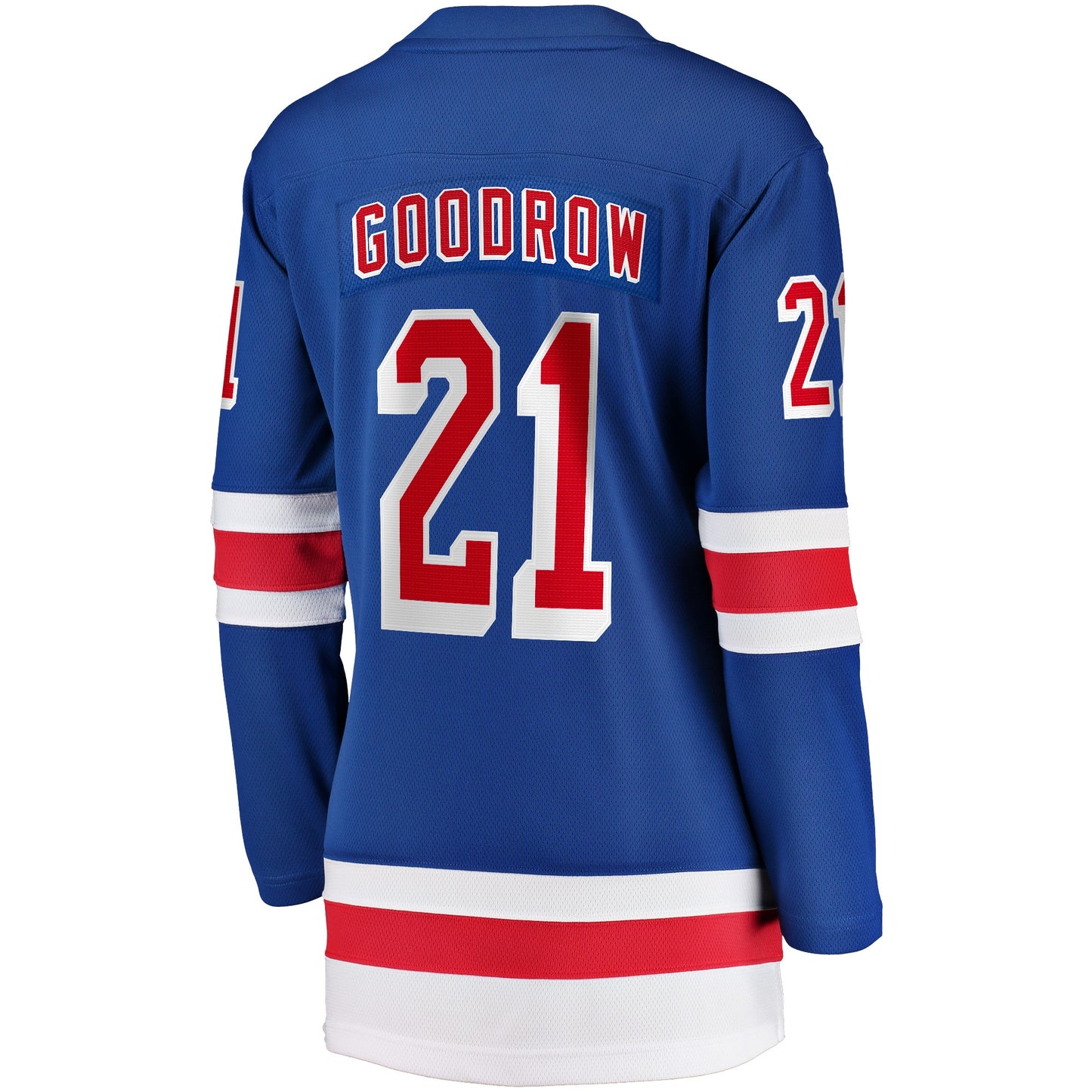 Barclay Goodrow New York Rangers Fanatics Branded Women's Home Breakaway Player Jersey - Blue